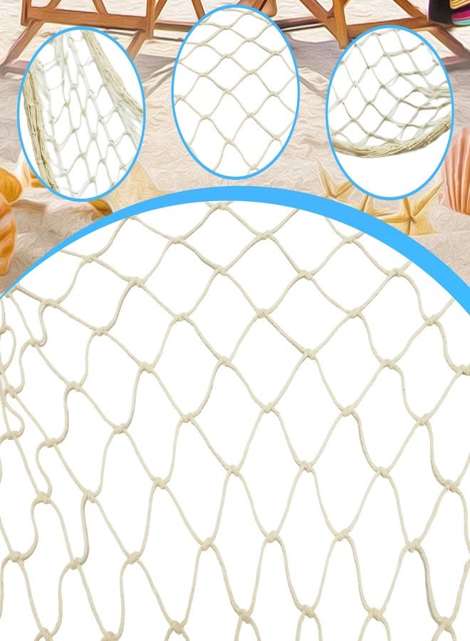 Gallipower 1 Pack Fish Net Decorations,Decorative Fishing Net for Picture,Fish Net Ship Decorations for Explorer Party Ocean Beach Wall Hanging Decoration Nautical Sea Party Decorations(About 80 X 40 Inch) - Image 4